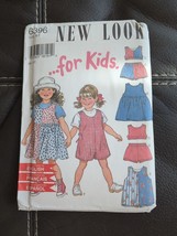 Childs Toddler Uncut New Look 6396 Sewing Pattern Dress Shorts Romper Size 2-7 - £7.46 GBP