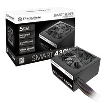 Thermaltake Smart 500W 80+ White Certified PSU, Continuous Power with 120mm Ultr - £55.78 GBP+