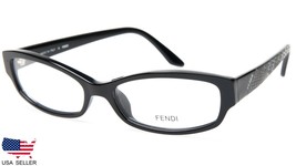 New Fendi F806L 001 Black Eyeglasses Glasses Women Frame 54-16-135 B27mm Italy - £78.03 GBP
