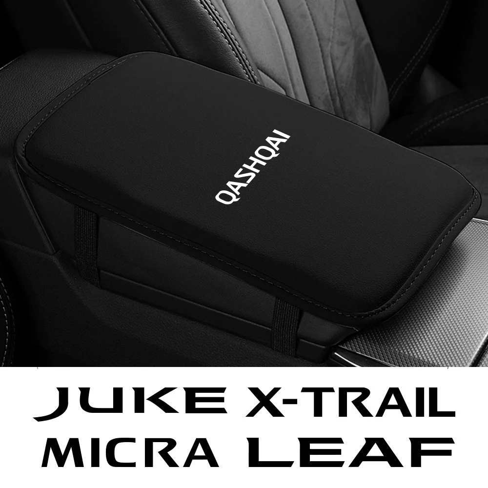 Car Plush Armrest Pad Cushion Accessories For Nissan Qashqai Micra XTrail Leaf - $14.30+