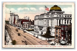 Broad Street View From City Hall Newark New Jersey NJ UNP WB Postcard O17 - £2.92 GBP