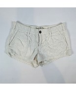 Jack Wills Hot Pants Womens Shorts Size US 6 UK 10 White &quot;Lace&quot; Outer - $18.99
