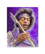 Signed Jimi Hendrix Poster Print Wall Art 11x14 Unframed - €20,51 EUR