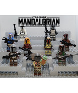 Star Wars The Mandalorian Grogu Custom minifigures MOC Set of 9 - $21.99