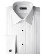 IKE Behar Tuxedo Shirt in White Size 17.5 x 34/35 - $93.10