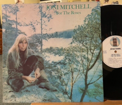 Joni Mitchell For the Roses Vinyl LP Asylum 1st Press You Turn Me On I&#39;m A Radio - £18.43 GBP
