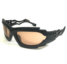 Burberry Sunglasses B4384 3464/74 Matte Black Wrap Crazy Cool Style 62-1... - £147.32 GBP