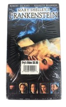 Mary Shelleys Frankenstein Video Tape (VHS 1995) Rober DeNiro Horror - £12.56 GBP