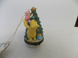 Disney Classic Pooh &amp; Piglet Decorating Tree Trinket Box  - £19.69 GBP