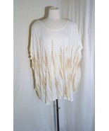 NWT! HAUTE HIPPIE Modal Jersey Batwing Sequin Top T-Shirt Blouse $195, X... - $84.14