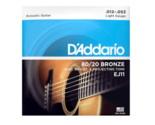 D&#39;Addario 80/20 Bronze 012-053 EJ11 Acoustic Guitar Strings - $29.17