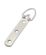 Fujiyuan 10 Pcs 15x93mm Triangle D Ring 2 3 Holes Picture Frame Hanger H... - $140.22 MXN