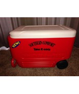 Southern Comfort Retro Pull Behind Cooler Ice Chest igloo 38 Qt - £28.04 GBP