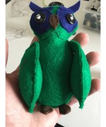 Hand-sewn Great Horned Owl Plushy - £9.59 GBP