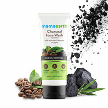 Mamaearth Charcoal Face Wash With Activated Charcoal And Coffee,100ml, Pack of 1 - £13.35 GBP