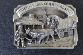 1983 Christmas Commemorative belt buckle- NEW - $665.32 MXN