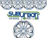 2012-2015 Toyota Yaris Style # 509-15S 15&quot; Replacement Hubcaps LOW COST ... - $58.99