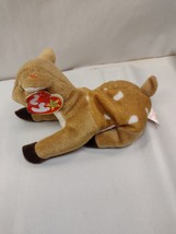 Whisper The Deer 4-5-1997 Ty Beanie Baby Tag Errors -RARE- w/ Tag - £12.36 GBP