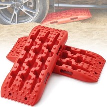 2PCS Traction Boards with PP for Mud Snow Sand Storage Bag Short Red - £56.79 GBP