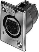 d4f 4 pin female mic connector Switchcraft 848864021034 - $9.27