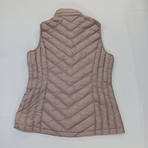 32 Degrees Heat Women's Beige Lightweight Puffer Full Zip Vest Size Small  image 7