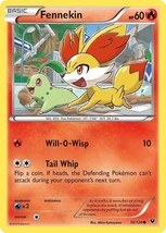 Fennekin (10) [FCO - 10/124] Pokemon Trading Card - £0.76 GBP