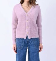 Molly Bracken Fuzzy V-Neck Cardigan Size XS - $23.76