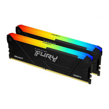 Kingston KF432C16BB2AK2/16 16GB 3200MT/S DDR4 CL16 DIMM (KIT OF 2) FURY ... - $164.94