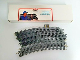 Model Power 9&quot; Curve Track (12 Pieces) for HO Scale Model Trains - $16.99