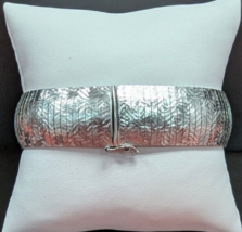 Ross-Simons Italian Sterling Silver Diamond-Cut Wide Omega Bracelet 7.25 &quot; 3/4 w - $127.71