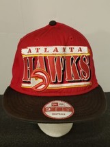 Vintage Atlanta Hawks Hat New Era Hardwood Classics Snapback - £23.97 GBP