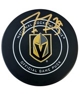 Marc-Andre Fleury Autographed Vegas Golden Knights Official 1st Puck JSA Signed - $170.95