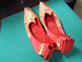 RARE Beautiful Collectibe MASONIC Pair of Slippers/Shoes...Size 10.5?...... - $23.76