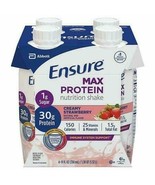 16 Bottles Ensure Max Protein Nutrition Shake *08/2025* Creamy Strawberry - $597.09 MXN