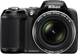 A 3-Inch Lcd And 26X Zoom Nikkor Ed Glass Lens Are Features Of The Nikon Coolpix - £102.25 GBP