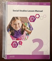 Calvert Education Social Studies Lesson Manual 1st Grade Home School 1 - $38.92