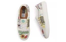 Authenticity Guarantee 
New women&#39;s 8.5 Vans Circle Vee Eco Theory Shoes... - £74.54 GBP