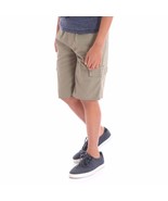 Wrangler Boys Cargo Jogger Shorts Active Flex Olive Size X-SMALL 4-5 New - £9.94 GBP