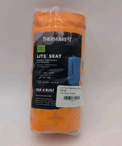 Therm-A-Rest Lite Seat Ultralight Inflatable Cushion New Orange Self Inf... - $38.69