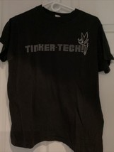 Tinker-Tech Tinker bell Black T Shirt Size L Vintage - £15.69 GBP