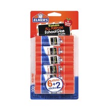 Elmer&#39;s All Purpose School Glue Sticks, Washable, 6g, 8 Count (E5004), W... - $19.99