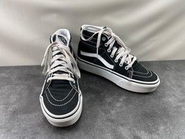 Vans OTW Old Skool Sneakers Youth Kids 3 M Shoes Black White Suede High Top - $19.62