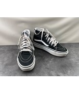 Vans OTW Old Skool Sneakers Youth Kids 3 M Shoes Black White Suede High Top - $362.66 MXN