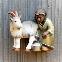 Shepherd Boy with Goatfor Nativity, Nativity Figurines, Religious Catholic gift - £44.28 GBP