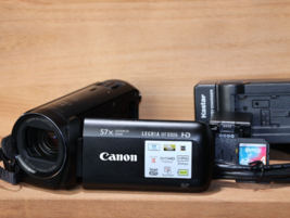 Canon Legria Hf R806 (Hf R800) Hd Camcorder 57X Zoom Black *GOOD/TESTED* - £122.45 GBP