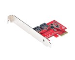 StarTech.com SATA PCIe Card - 2 Port PCIe SATA Expansion Card - 6Gbps - ... - $58.99