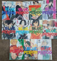 Blue Period Manga Volume 1-11 English Comic Book Complete Set-Express Shipping  - $185.00