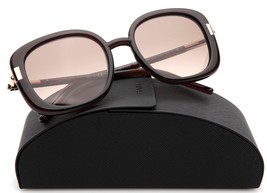 New Prada Spr 04W 05M-3D0 Brown Sunglasses 53-20-140mm 2N Italy - £117.07 GBP