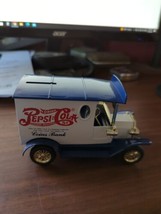 Golden Wheel Pepsi Cola Delivery Truck Die Cast Coin Bank -- with Key - $9.90