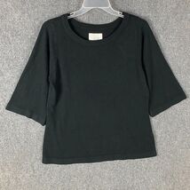 Avenue Sweater Women&#39;s 18/20 Knit Black 100% Acrylic Adults - $19.53 CAD